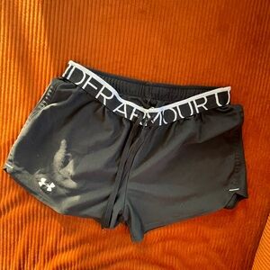 Under Armour Women's Black Athletic Shorts